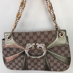 Gucci (Tom Ford) jeweled dragon shoulder bag